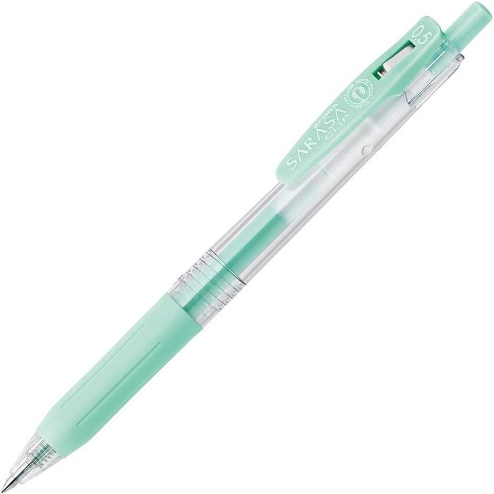 BOLIGRAFO ZEBRA SARASA GEL CLIP 0,5 MILK TURQUESA | 10 UNIDADES | (ZEBRA PEN) Imagen principal del producto