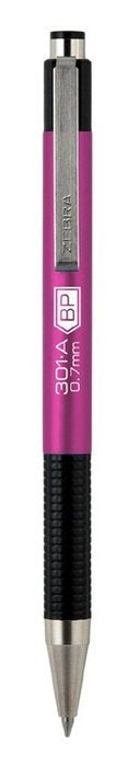 BOLIGRAFO ZEBRA 301A RETRACTABLE 0,7 ROSA | 12 UNIDADES | (ZEBRA PEN) Imagen principal del producto