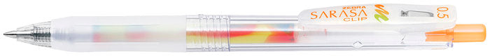 BOLIGRAFO ZEBRA SARASA CLIP MARBLE HAWAIIAN PINAPPLE | 10 UNIDADES | (ZEBRA PEN)