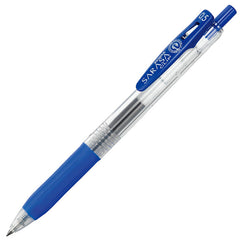 BOLIGRAFO ZEBRA SARASA GEL CLIP 0,5 AZUL | 12 UNIDADES | (ZEBRA PEN)
