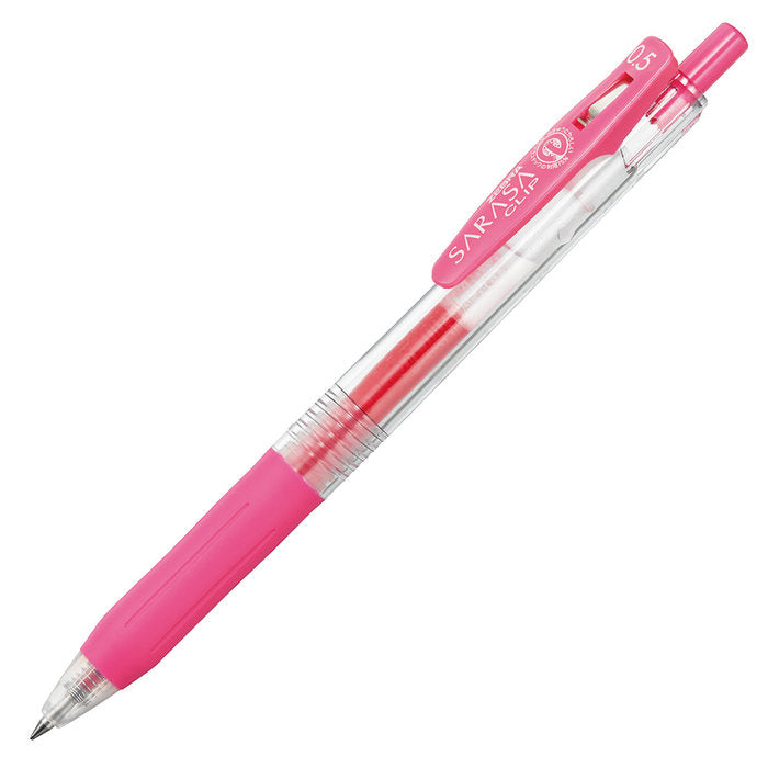 BOLIGRAFO ZEBRA SARASA GEL CLIP 0,5 ROSA | 12 UNIDADES | (ZEBRA PEN) Imagen principal del producto