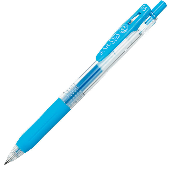 BOLIGRAFO ZEBRA SARASA GEL CLIP 0,5 AZUL CLARO | 12 UNIDADES | (ZEBRA PEN) Imagen principal del producto
