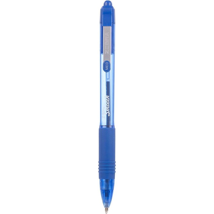 BOLIGRAFO ZEBRA Z-GRIP SMOOTH 1,0 AZUL | 12 UNIDADES | (ZEBRA PEN) Imagen principal del producto