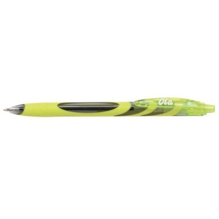 BOLIGRAFO ZEBRA OLA 1,0MM VERDE | 12 UNIDADES | (ZEBRA PEN) Imagen principal del producto