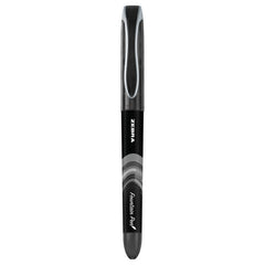 PLUMA ZEBRA DESECHABLE NEGRA | 12 UNIDADES | (ZEBRA PEN)