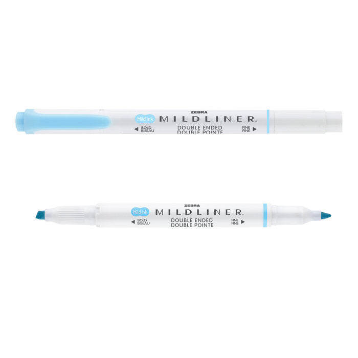 Rotulador Zebra Mildliner Fluorescente Azul | Zebra Pen | Pack 10 Unidades Imagen principal del producto