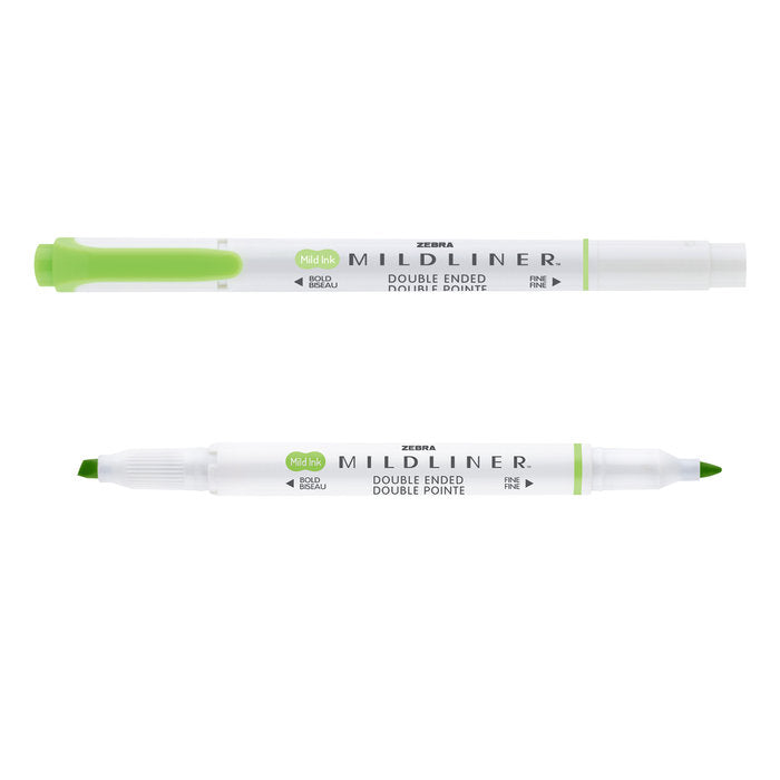 Rotulador Zebra Mildliner Cool & Refined Verde | Zebra Pen | Pack 10 Unidades Imagen principal del producto