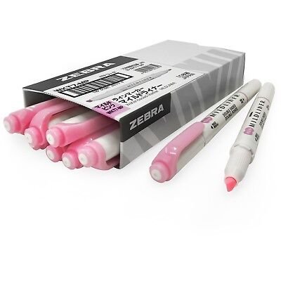 Rotulador Zebra Mildliner Fluorescente Rosa | Zebra Pen | Pack 10 Unidades Imagen principal del producto