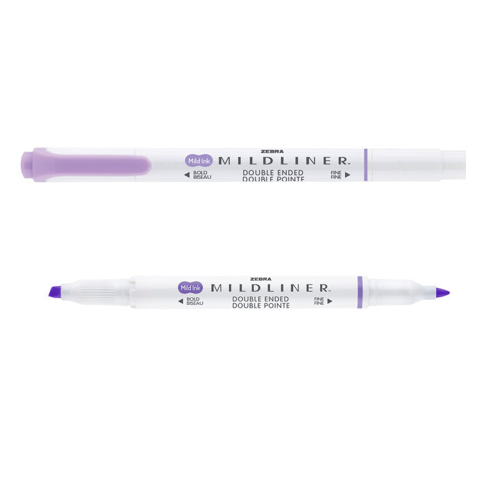 Rotulador Zebra Mildliner Cool & Refined Violeta | Zebra Pen | Pack 10 Unidades Imagen principal del producto