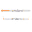 Rotulador Zebra Mildliner fluorescente naranja, pack 10 ud.