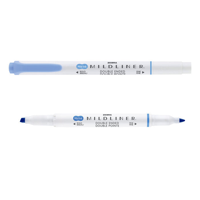 Rotulador Zebra Mildliner Cool & Refined Azul | Zebra Pen | Pack 10 Unidades Imagen principal del producto