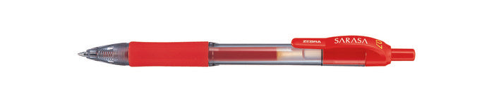 Boligrafo Zebra Sarasa Gel Retractable 0,7 Rojo
