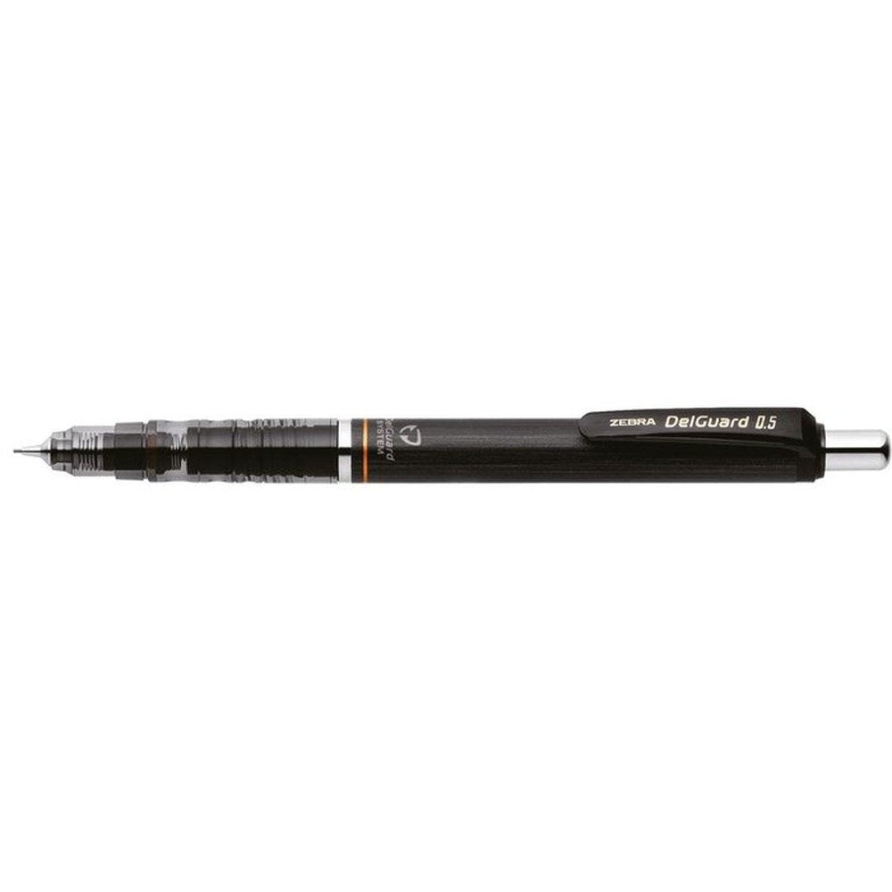 Portaminas Zebra Delguard 0,5 negro - Pack 10 unidades