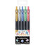 BOLIGRAFO ZEBRA SARASA CLIP DECOSHINE 5 COLORES BRILLANTES | 1 UNIDADES | (ZEBRA PEN)