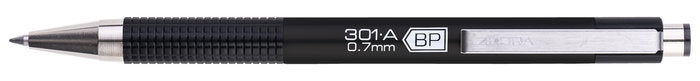 Bolígrafo Zebra 301A retractable 0,7 negro, pack 12 ud.