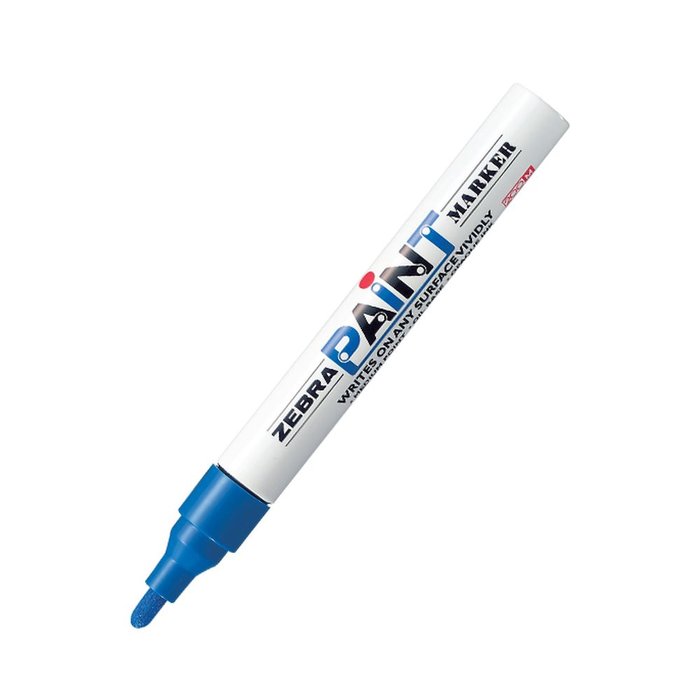 Rotulador Zebra Acrilico Paint Marker 3 mm Azul Imagen principal del producto