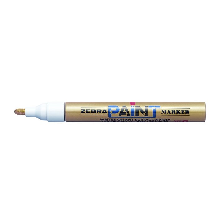 Rotulador acrílico oro Zebra Pen 3 mm Imagen principal del producto