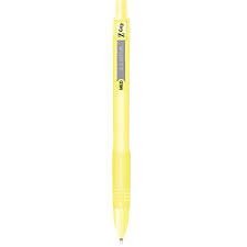 BOLIGRAFO ZEBRA Z-GRIP PASTEL 1,0 AMARILLO | 12 UNIDADES | (ZEBRA PEN) Imagen principal del producto