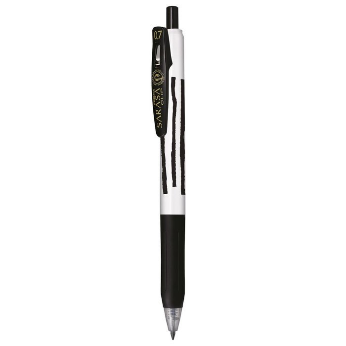 Boligrafo Zebra Sarasa Clip Stripes Negro