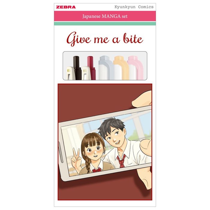 Set Zebra Manga Give a Bite Edición Limitada Marca Zebra Pen Imagen principal del producto