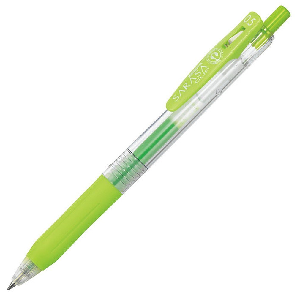 Boligrafo Zebra Sarasa Gel Clip 0,5 Verde Claro