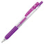 Bolígrafo Zebra Sarasa Gel 0,5 violeta, pack 10 unidades