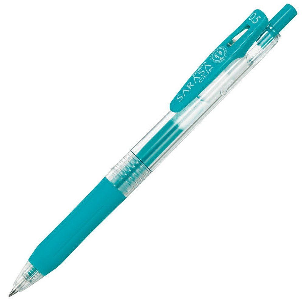Boligrafo Zebra Sarasa Gel Clip 0,5 Verde Mar