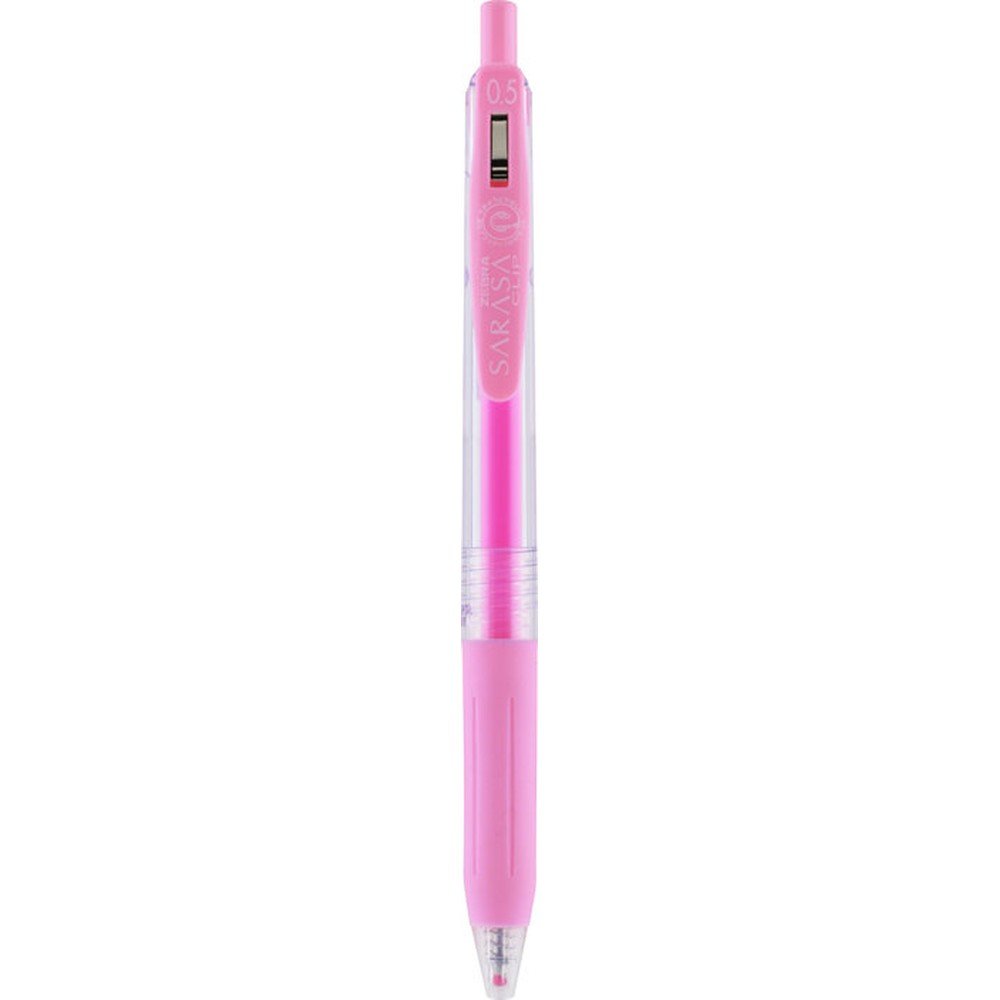 Bolígrafos Zebra Sarasa Gel 0,5 Milk Rosa (10 unidades)