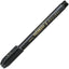 Rotulador pincel Zebra WF3 medio negro, pack 10 ud.