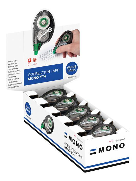 C/20 CINTA CORRECTORA TOMBOW 4,2MMX10M Imagen principal del producto