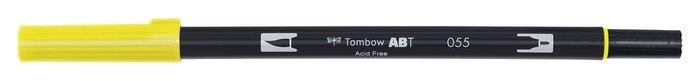 Rotulador Tombow Dual Brush 055 Process Yellow | Tombow | Pack 6 Unidades