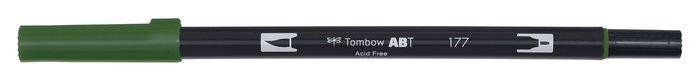 Rotulador Dual Brush Tombow Dark Jade para lettering y ilustración