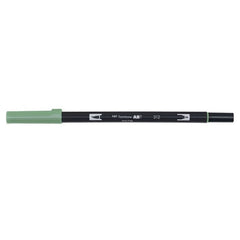 Rotulador Doble Punta Pincel Dual Brush 312 Holly Green | Tombow | Pack 6 Unidades