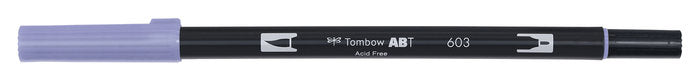 Rotulador Doble Punta Pincel Dual Brush 603 Periwinkle | Tombow | Pack 6 Unidades Imagen principal del producto