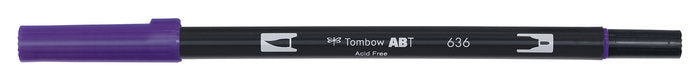 Rotulador Doble Punta Pincel Dual Brush 636 Imperial Purple TOMBOW Imagen principal del producto