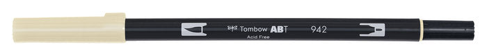 Rotulador Doble Punta Pincel Dual Brush 942 Cappuccino TOMBOW Imagen principal del producto