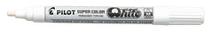 Rotulador Permanente Sc-W-M Blanco Medio | Pilot | Pack 12 Unidades