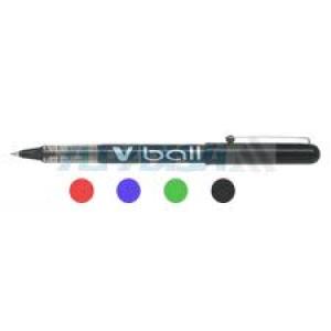 c/12 Bolígrafo Pilot V-Ball verde punta 0,7mm