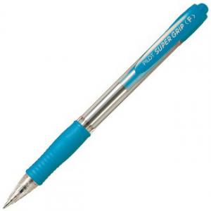 BOLIGRAFO PILOT SUPERGRIP AZUL CLARO | 12 UNIDADES | (PILOT)