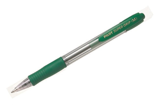 BOLIGRAFO PILOT SUPERGRIP VERDE | 12 UNIDADES | (PILOT) Imagen principal del producto