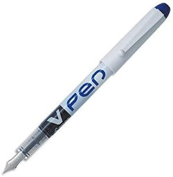 Pluma Pilot V-Pen Silver Azul para escritura elegante