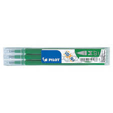 C/12 estuches 3 recambios boligrafo frixion verde 0.7mm pilot Imagen principal del producto