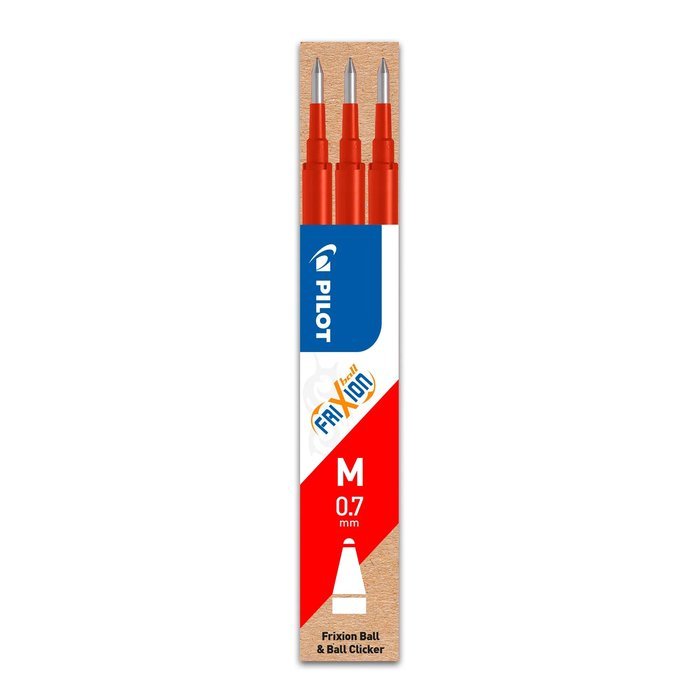 RECAMBIO PILOT FRIXION BALL ROJO BLISTER 3 UNID | 1 UNIDADES | (PILOT) Imagen principal del producto