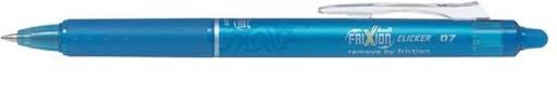 BOLIGRAFO PILOT FRIXION CLICKER AZUL CLARO | 12 UNIDADES | (PILOT) Imagen secundaria del producto