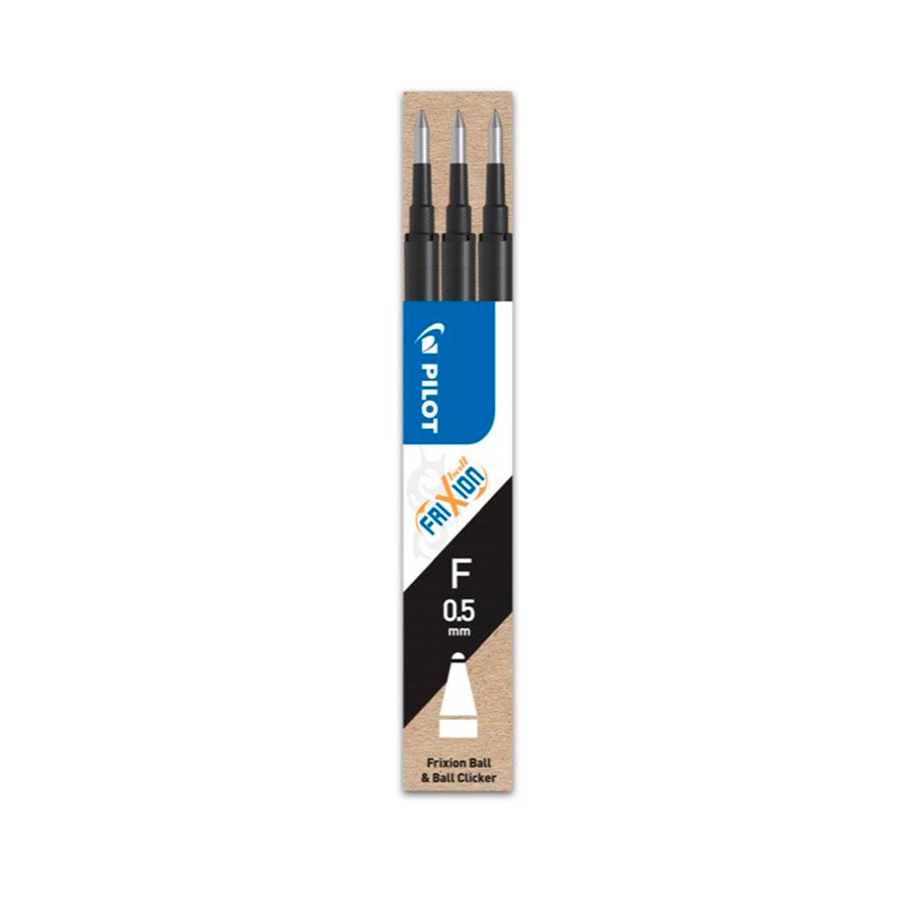 RECAMBIO PILOT FRIXION BALL 0,5 NEGRO BLISTER 3 UNID | 1 UNIDADES | (PILOT) Imagen principal del producto
