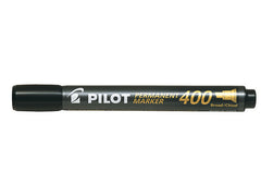 Rotulador Permanente Punta Biselada Sca-400 Negro | Pilot | Pack 12 Unidades