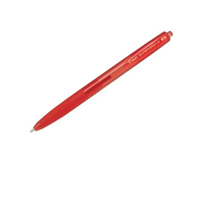 BOLIGRAFO PILOT SUPERGRIP G ROJO | 12 UNIDADES | (PILOT) Imagen principal del producto