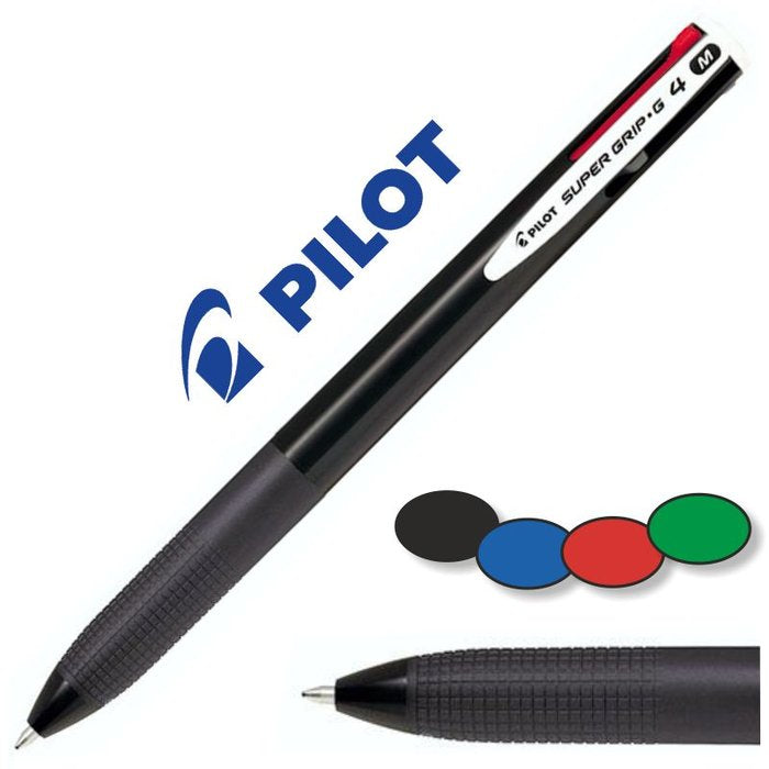 BOLIGRAFO PILOT SUPERGRIP G 1MM 4 COLORES BPKGG-35M | 12 UNIDADES | (PILOT) Imagen principal del producto