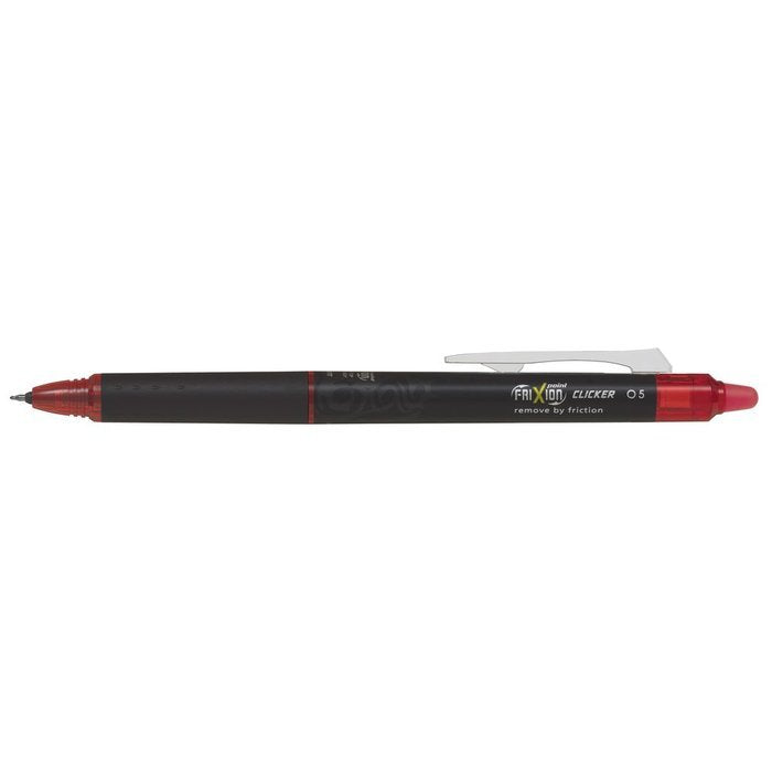 BOLIGRAFO PILOT FRIXION POINT CLICKER ROJO 0,5 | 12 UNIDADES | (PILOT) Imagen principal del producto