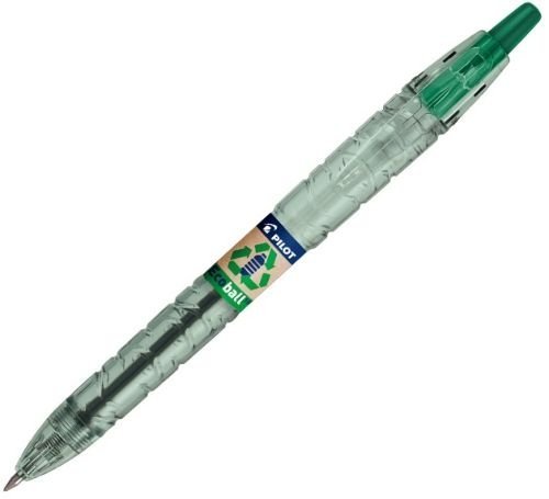 Bolígrafos Pilot B2P Ecoball Verde Pack 10 Imagen principal del producto